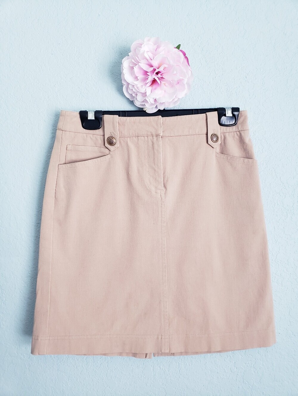 J. McLaughlin Camille Tan Stretch Skirt